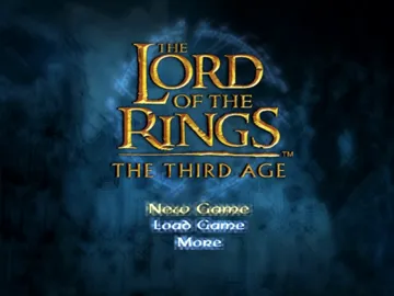 Lord of the Rings, The - The Third Age (Disc 1) screen shot title